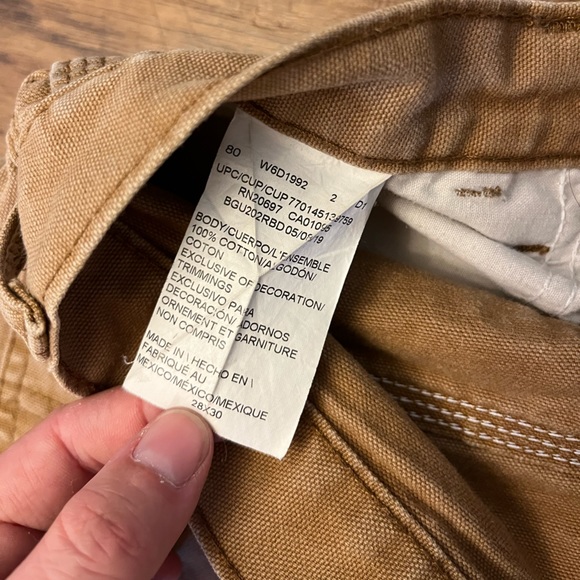 Dickie’s tan carpenter pants 28x30 - Picture 8 of 8